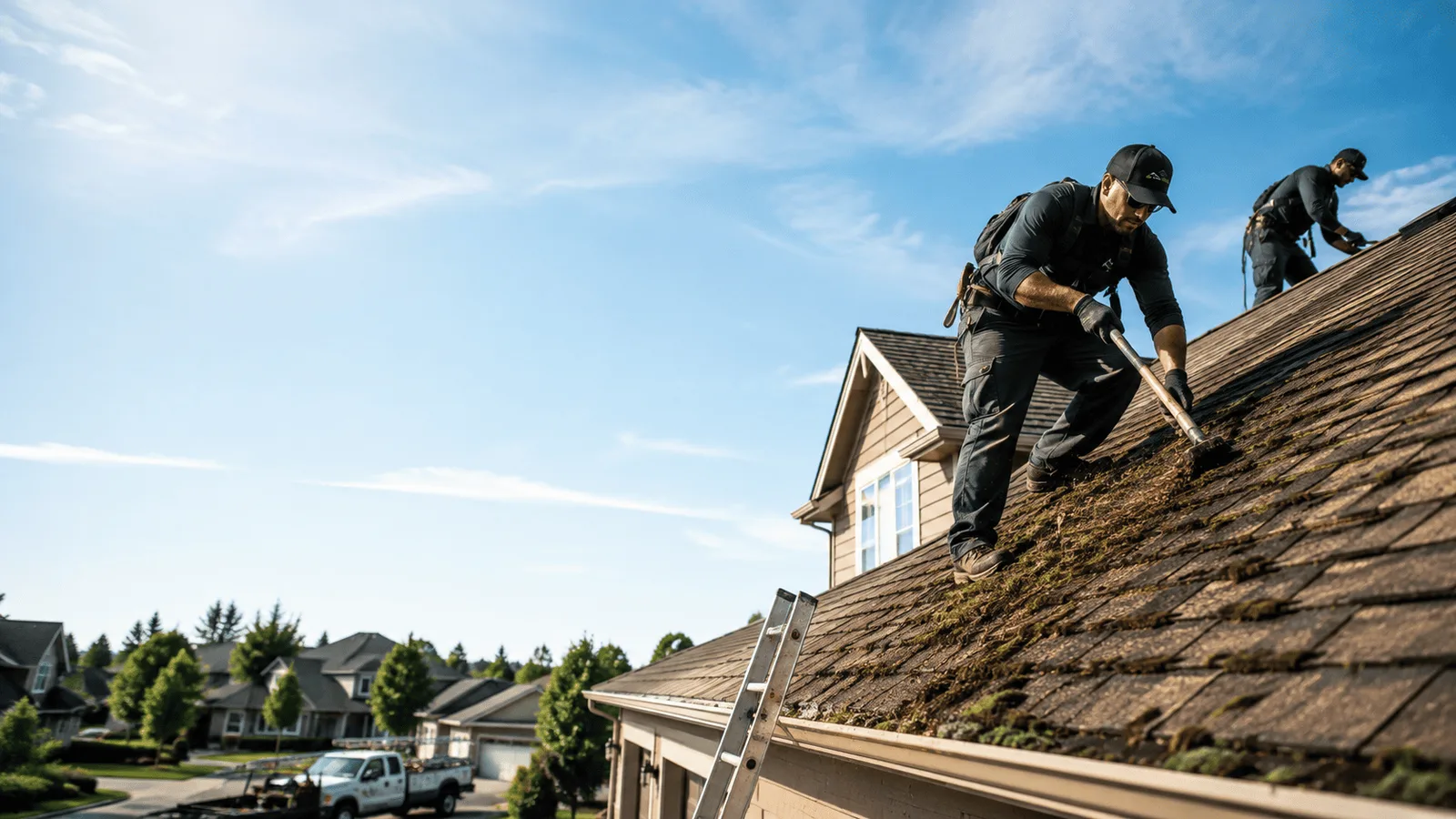 Roof Moss Removal in Force, PA near me